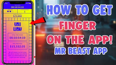 How To Get Mr Beast Finger On The App Download IOS and Android How To ...