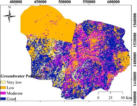 Ground water potential zone map | Download Scientific Diagram