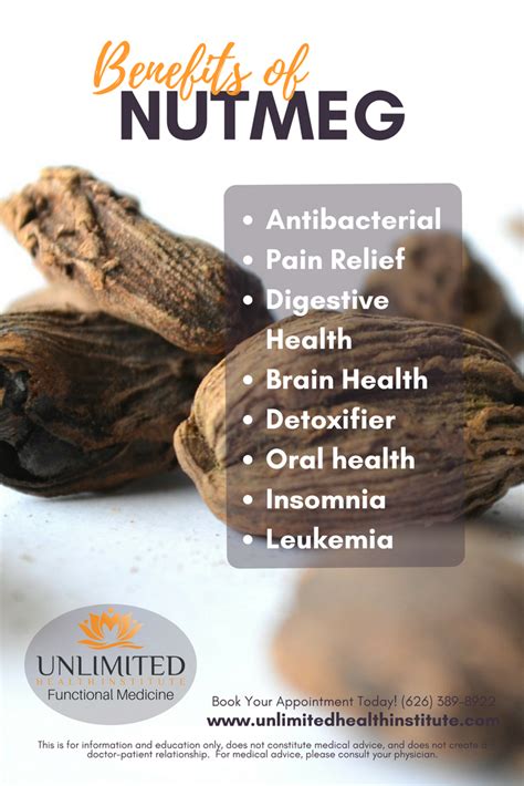 Health Benefits of Nutmeg | Food health benefits, Benefits of organic food, Nutmeg benefits