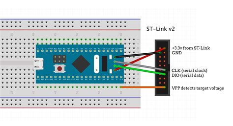 St Link V2 Ribbon Pinout