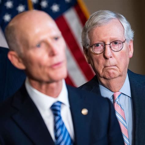 The Mitch McConnell vs. Rick Scott Spat Is Heating Up