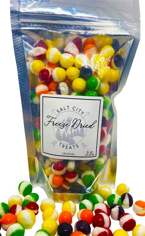 Buy 6 oz Freetles - Freeze Dried Skittles Rocky Mountain Freeze Dry ...