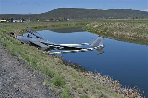 Air Force Investigating Mishap that Led F-15 to Land in Oregon Canal ...