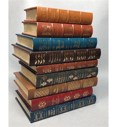 Sold Price: 9 LEATHER BOUND CLASSIC BOOKS. EASTON PRESS THE S - May 2 ...