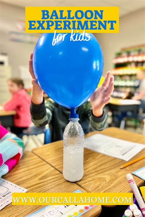 Balloon Science Experiment for Kids! - Our CallaHome