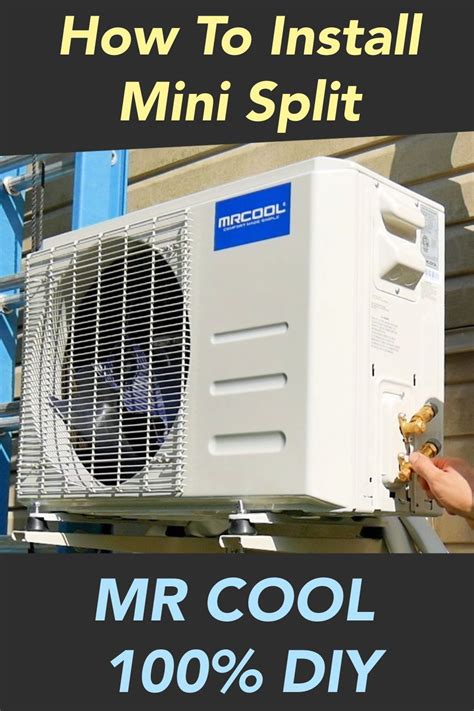 DIY Mini Split Installation [Mr Cool DIY 18k] | Installation, Split ac unit, Smallest air ...