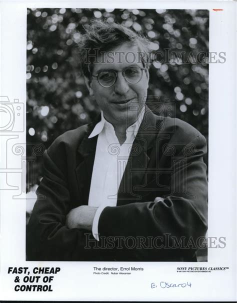 1998 Press Photo Errol Morris director of Fast Cheap & Out of Control ...