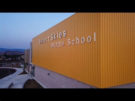 Ribbon Cutting Ceremony for Desert Skies Middle School - YouTube