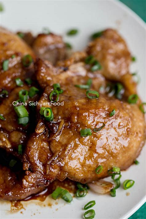 Red-braised Pork Chops | China Sichuan Food