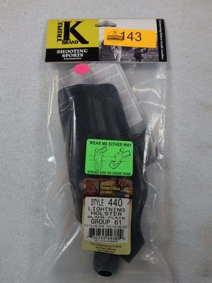 GLOCK 42 LEATHER HOLSTER - Matthews Auctioneers