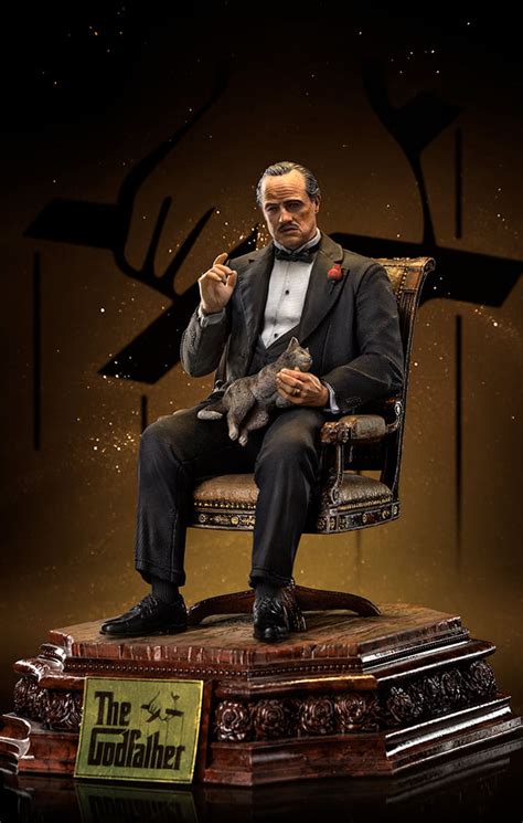 Don Vito Corleone statue see details and get yours - Iron Studios Official