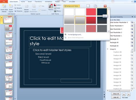 Making Built-In PowerPoint Templates Your Own