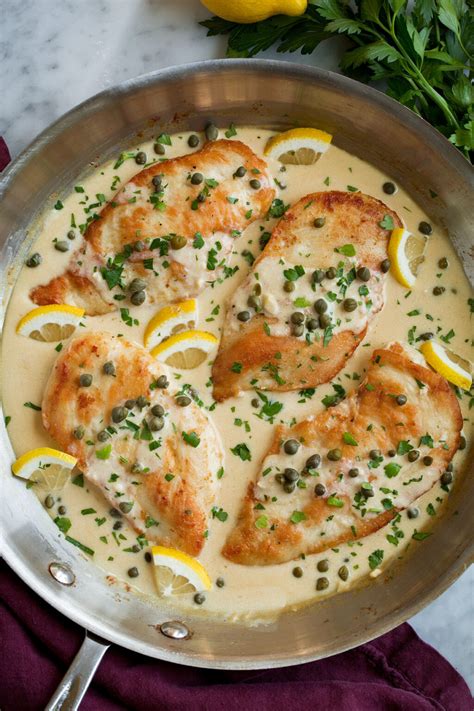 Chicken Piccata Recipe {Best Creamy Sauce} - Cooking Classy