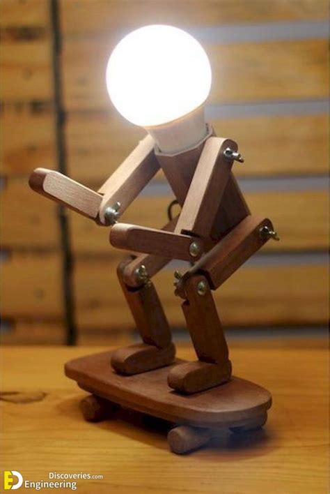 50 Inspiring DIY wooden Lamps Decorating Ideas | Engineering Discoveries