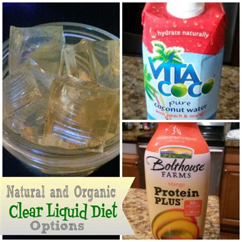 Natural Clear Liquid Diet Colonoscopy Test Options