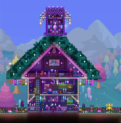 Terraria Hallow House Design