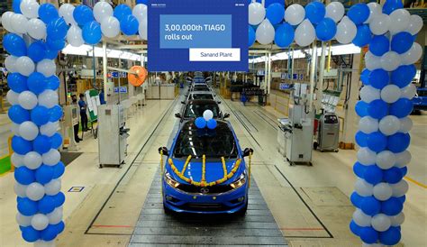 Tata Tiago production at company’s Sanand plant reaches 3 lakh milestone