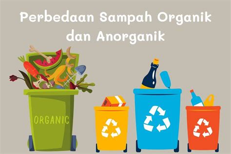 Foto Perbedaan Sampah Organik Dan Anorganik Imagesee - Riset