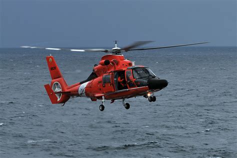 Coast Guard Helicopter Makes Emergency Landing During Rescue Operation | Military.com