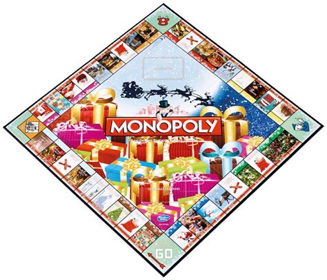 Επιτραπέζιο Winning Moves Monopoly Christmas Edition (Στα Αγγλικά ...