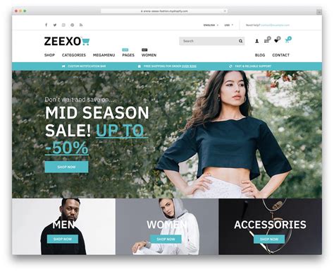 Best 21 Fashion Shopify Templates 2020 - PremiumCoding