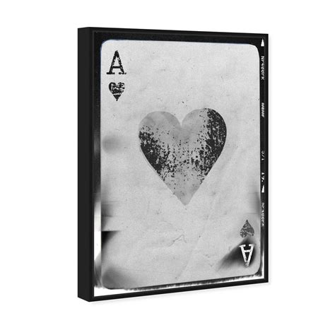 Ace of Hearts Reversed | By Oliver Gal