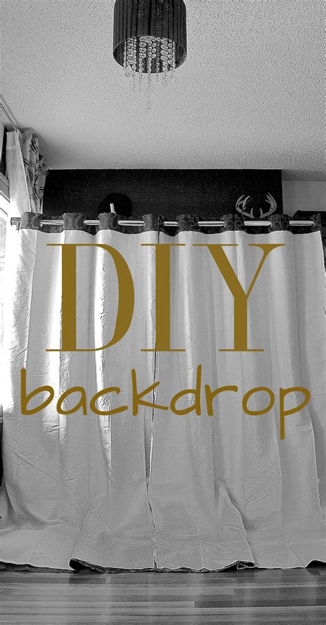 Photography Backdrop Stand DIY - HaveHeart Magazine