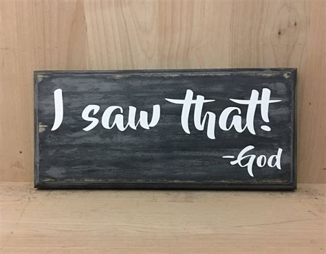 I Saw That Sign, Christian Wall Art, Religious Sign, Religious Gift ...