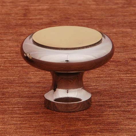 RK International [CK-5214-CB] Solid Brass Cabinet Knob - Plain w/ Flat ...