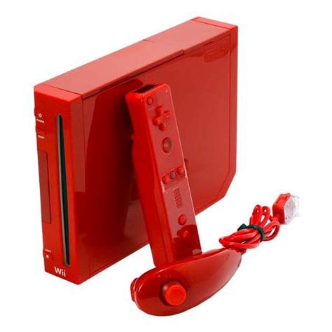 Restored Nintendo Wii Console Red (Refurbished) - Walmart.com