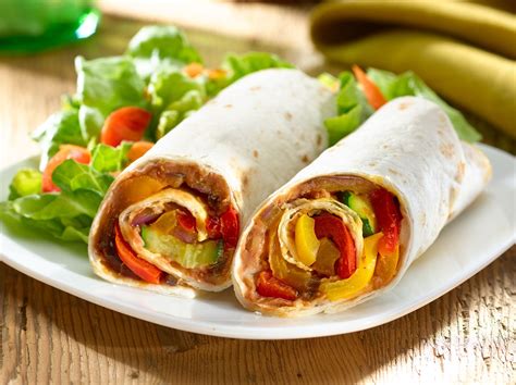 Grilled Vegetable Wrap