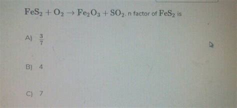 Correct balanced equation from the following reactions is