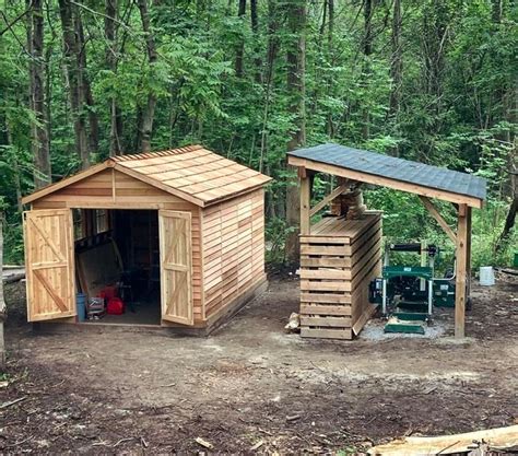 Large Wooden Sheds, Lawn Mower & Motorcycle Storage Shed Kits | Shed ...