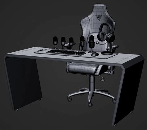 Computer accessories - Razer collection 3D model | CGTrader