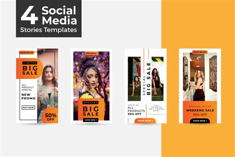 Social Media Stories Templates Graphic by dendysign · Creative Fabrica