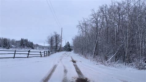 Southern Manitoba hit by fresh snow, slick roads and crisp temperatures ...