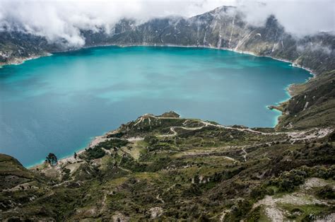 quilotoa lake : Ecuador and Galapagos