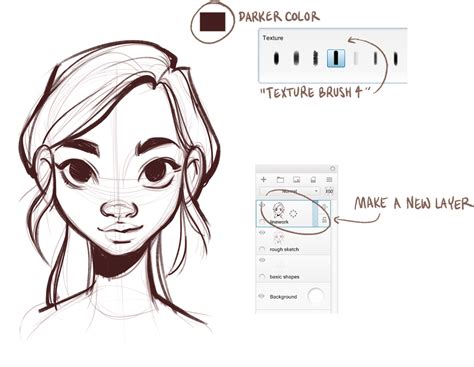 How to Draw Female Faces — Beautiful, symmetrical female faces are easy ...