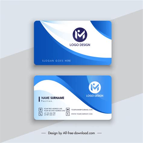 Clean Business Card Design Templates Free Corel Draw | Arts - Arts