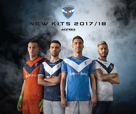 Brescia Calcio 17-18 Home, Away & Third Kits Released - Footy Headlines