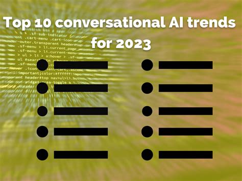 Top 10 conversational AI trends for 2023 • VUX World