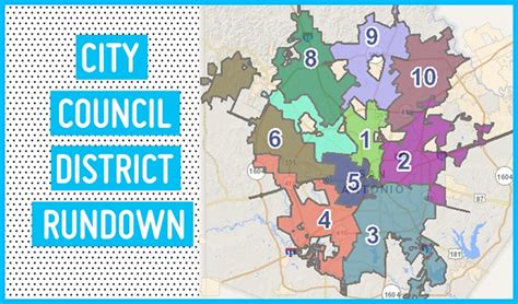 San Antonio City Council District Map - Maping Resources