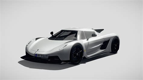 Koenigsegg Jesko 2022 3D Model | canoeracing.org.uk