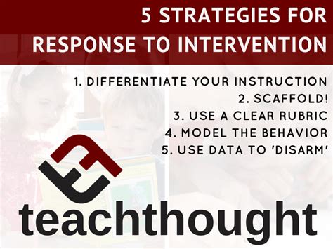 5 Strategies For Response To Intervention