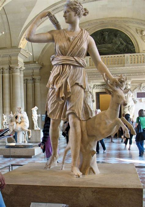 Famous Greek God Statues | Stock Pictures: The Louvre Museum Paris - exterior and interior with ...