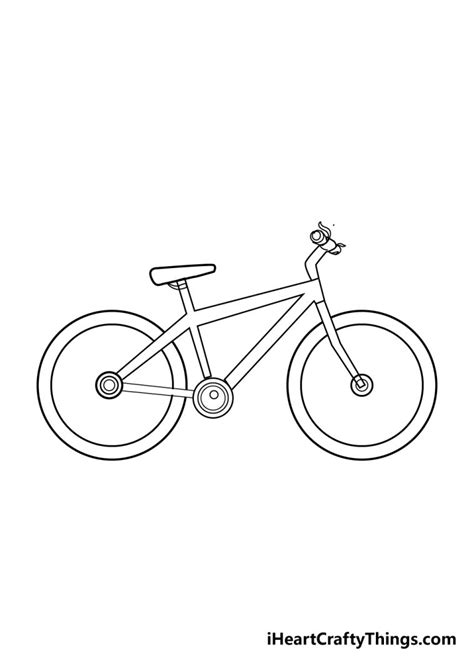 Bike Drawing - How To Draw A Bike Step By Step