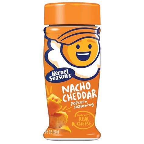 Kernel Season's Nacho Cheddar Popcorn Seasoning, 2.85 oz - Walmart.com - Walmart.com