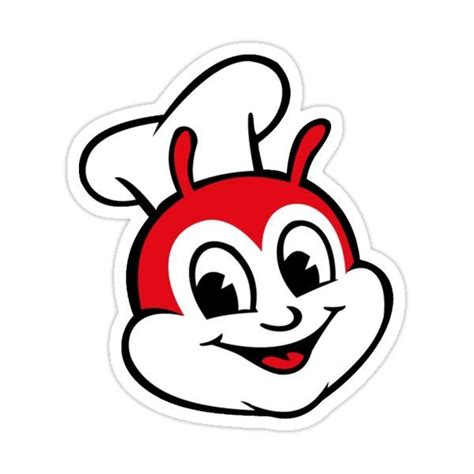 Classic Jollibee fast food logo Sticker by MrYum | Fast food logos, Jollibee, Logo food