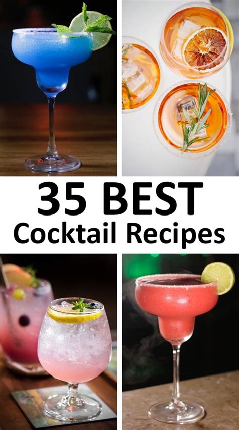 The 35 BEST Cocktail Recipes - GypsyPlate