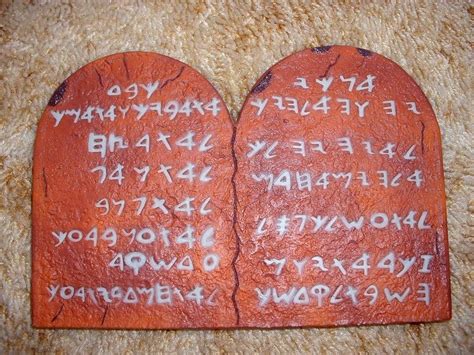 Replica 10 Commandment Tablets